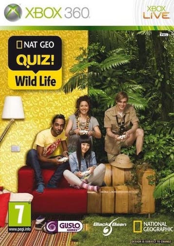 Nat Geo Quiz! Wild Life (Xbox 360 Games), Games en Spelcomputers, Ophalen of Verzenden, Zo goed als nieuw