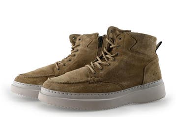 Nubikk Hoge sneakers in maat 43 Beige, Kleding | Heren, Schoenen, Nubikk, Overige kleuren, Verzenden, Zo goed als nieuw