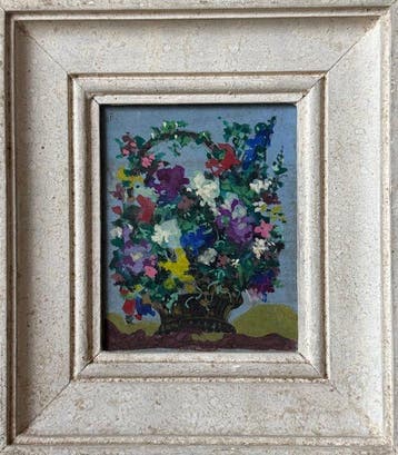 Georges Fustier (1891-1982) - Vaso fiorito