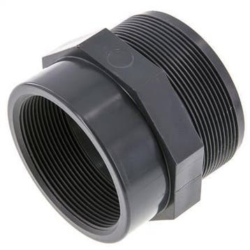 Bague de réduction Rp2 1/2 Femelle x G3 Mâle PVC-U 16bar, Verzenden