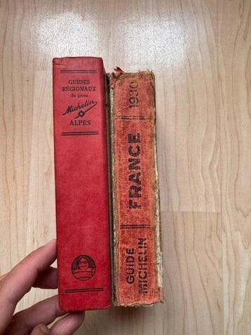 Michelin - Lot with 2 Guide Michelin - 1930-1937