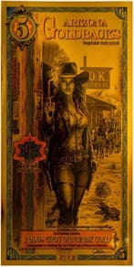 Verenigde Staten. 5 Goldbacks 2025 Arizona Female Sheriff