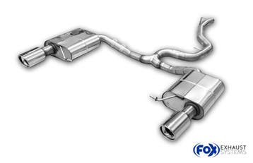 FOX VW Passat 3C 4-Motion einddemper rechts/links en voordem, Verzenden