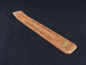 Wierook Brander - Wierook Houder - Plankje Bruin - Maan, Ophalen of Verzenden
