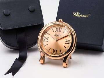 Horloge de table - Chopard - Happy Sport Table Clock - acier