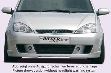 Rieger voorbumper | Focus 1: 11.01- - 3-drs., 5-drs. | stuk, Auto-onderdelen, Verzenden, Nieuw, Ford