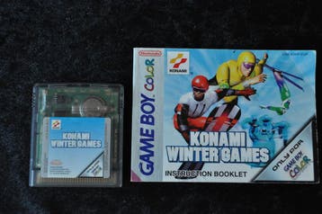Konami wintergames + manual GameBoy Color, Verzenden