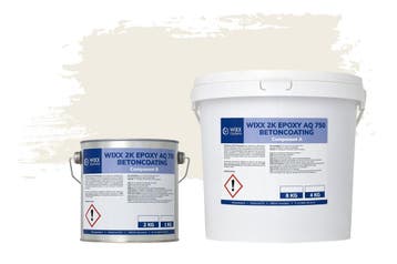 Wixx 2K Epoxy AQ 750 Betoncoating RAL 9010 | Zuiver Wit, Verzenden