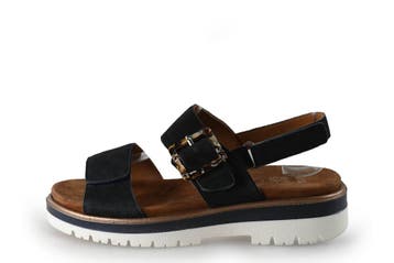 Ara Sandalen in maat 39 Blauw, Sandalen of Muiltjes, Ara, Gedragen, Verzenden