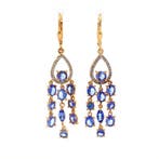 Sans prix de réserve - Boucles doreilles Argent, Plaqué or