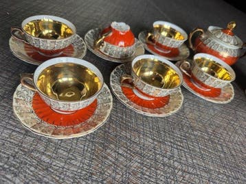 Bavaria - Koffieservies - Bursztyn - Porselein