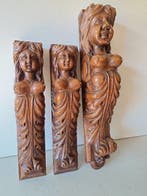 sculptuur, Ornamenti architettonici - 50 cm - Hout