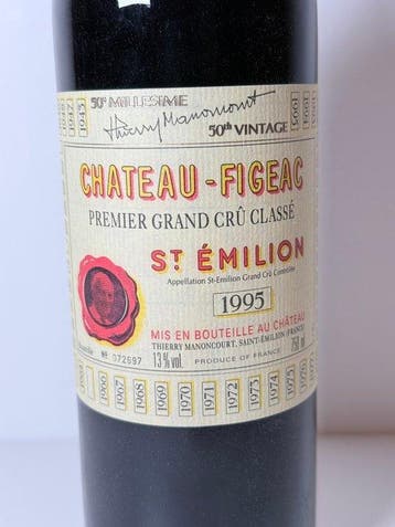 1995 Chateau-Figeac - Saint-Émilion Premier Grand Cru Classé