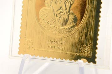 Schotland. Medal James I - 1/100oz (.950) (Zonder