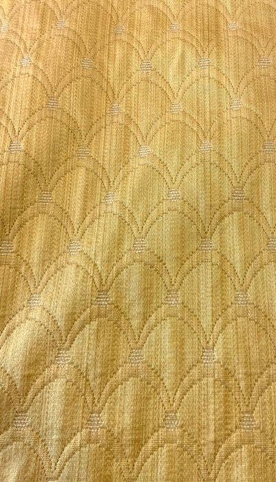 ArtDecò jacquardweefsel met een geometrisch patroon dat, Antiek en Kunst, Antiek | Tapijten, Tafelkleden en Textiel