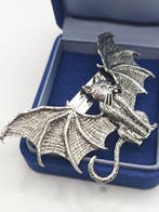 Sans prix de réserve - Broche Plaqué or, Argent, Barrette en, Bijoux, Sacs & Beauté, Bijoux anciens