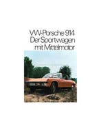 1970 VW-PORSCHE 914 BROCHURE DUITS
