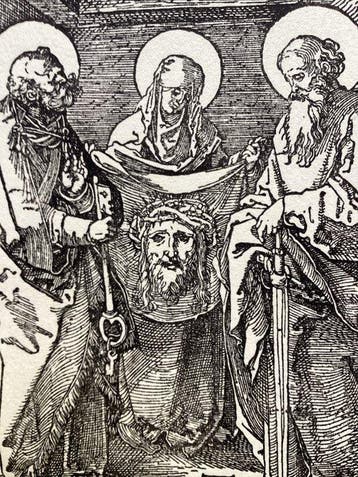 Albrecht Dürer (1471-1528) after - The Veil of St. Veronica