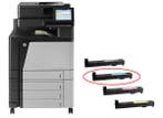 Second Hand HP - Huismerk Toner M880 Cyaan LTM880C (CF301A), Ophalen of Verzenden, Toner