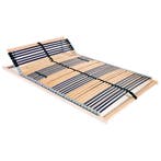 vidaXL Lattenbodem met 42 latten 7 zones 120x200 cm, Verzenden, Nieuw