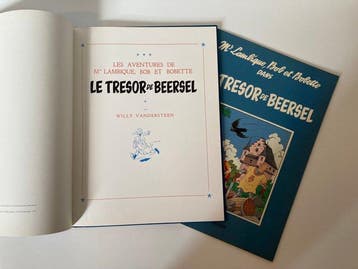 Bob et Bobette - Le Trésor de Beersel + 6x ex-libris - C - 1, Nieuw
