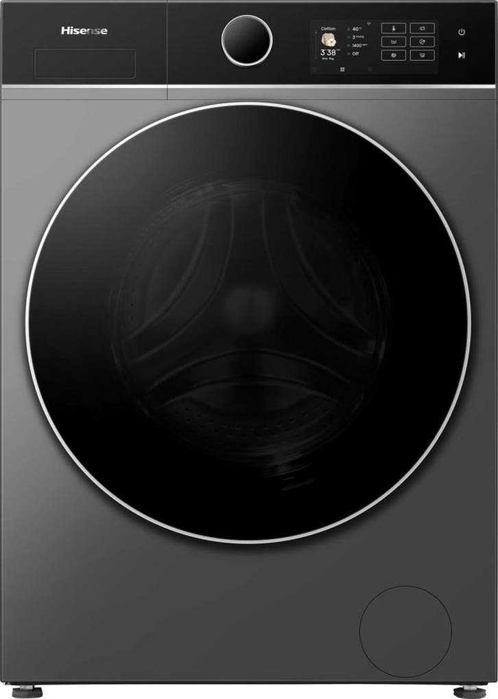 Hisense Wf5i9043btfs - Wasmachine - 9 kg - 1400 tpm -, Elektronische apparatuur, Wasmachines, Ophalen of Verzenden