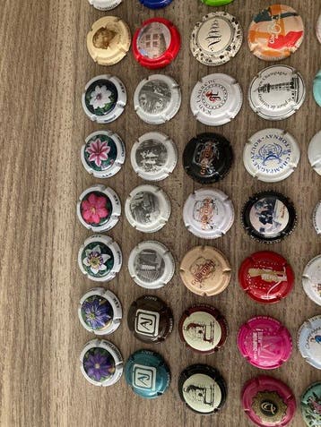 Collection de capsules de champagne - Capsules de champagne