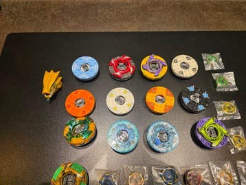Lego Onderdelen - Ninjago - Spinners en kaarten