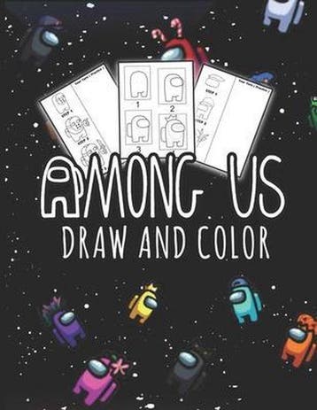 Among Us Draw and Color 9798573310916 Arasha Press, Verzenden, Zo goed als nieuw, Arasha Press
