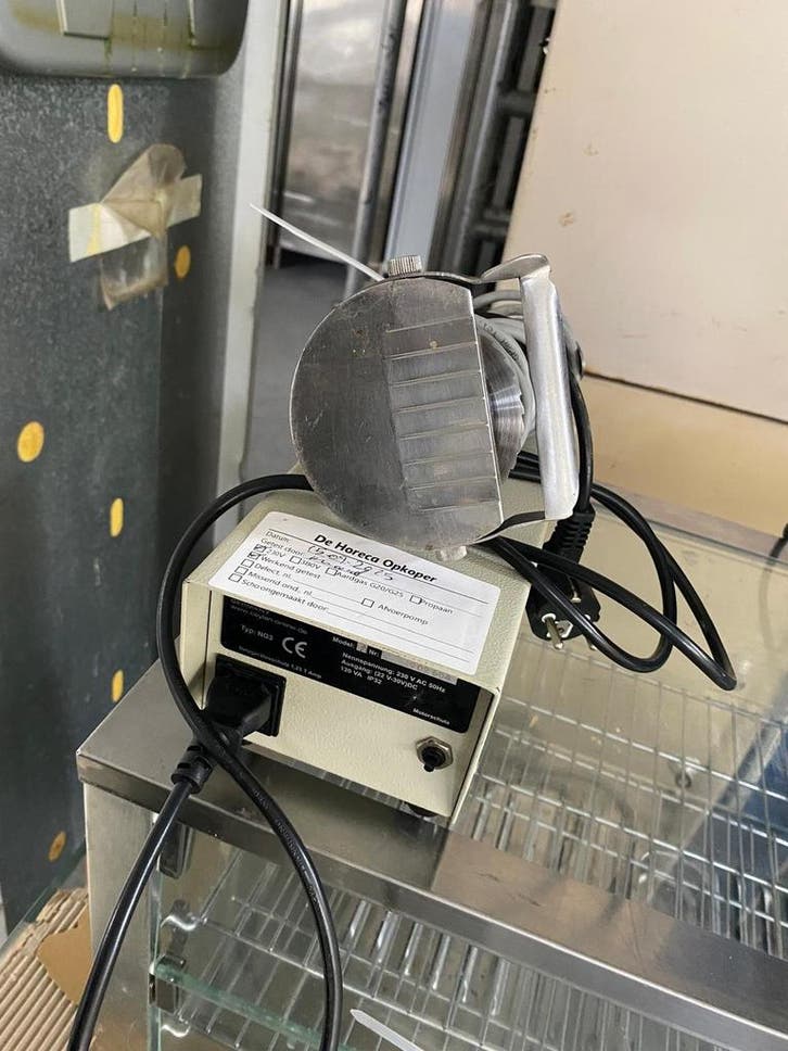 Doner mes shoarma snijder - 23x12x11 lxbxh, Articles professionnels, Horeca | Équipement de cuisine, Enlèvement ou Envoi