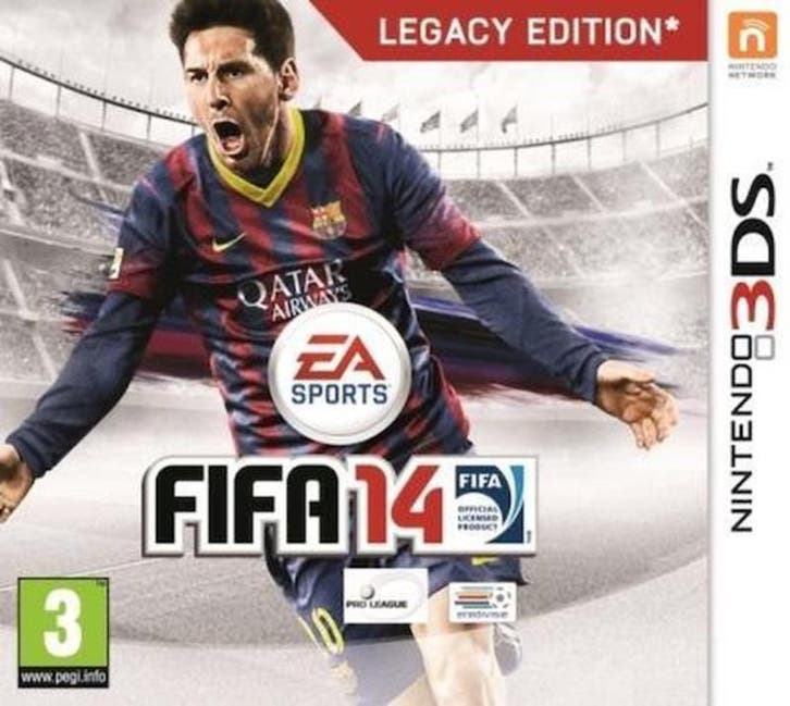 FIFA 14 Legacy Edition (Losse Cartridge) (3DS Games), Games en Spelcomputers, Games | Nintendo 2DS en 3DS, Zo goed als nieuw, Ophalen of Verzenden