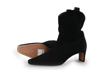 Manfield Enkellaarzen in maat 40 Zwart, Kleding | Dames, Verzenden, Zwart, Lage of Enkellaarzen, Manfield