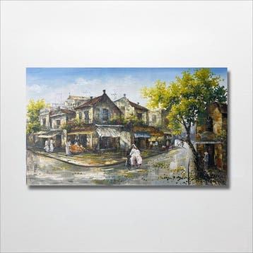 Le Van Ha (1972) - Rue dun Temps Passé 70 120 cm - No