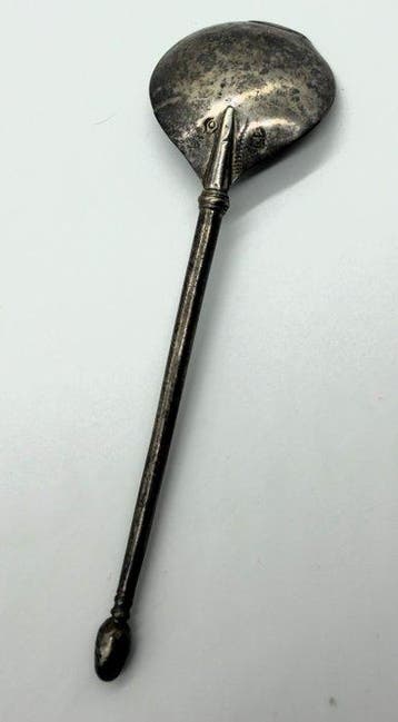 Hendrick Muntinck - Lepel - Zilver - 17e-eeuwse Paplepel