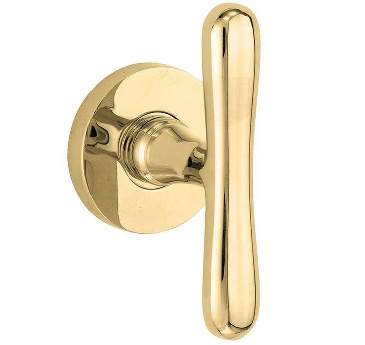 Kastknop Linea/Vivo messing ongelakt, Doe-het-zelf en Bouw, Overige Doe-Het-Zelf en Bouw, Nieuw