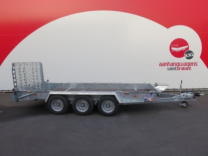 Machinetransporter vanaf: €3165 | Snel leverbaar voorraad, Auto diversen, Aanhangers en Bagagewagens, Nieuw, Ophalen of Verzenden