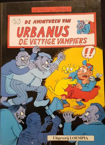 De vettige vampiers / De avonturen van Urbanus / 45, Verzenden, Willy Linthout