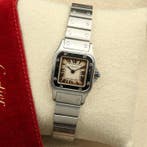 Cartier - Santos Galbée - 1565 - Femme - 1990-1999, Handtassen en Accessoires, Horloges | Heren, Nieuw