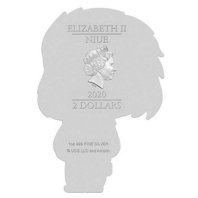 Niue. 2 Dollars 2020 1 oz $2 NZD Niue Silver Doc Brown Back, Timbres & Monnaies, Monnaies | Europe | Monnaies non-euro
