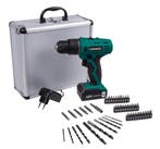 Accuboormachine 12V | Incl. 46 accessoires en 1 accu in, Verzenden, Nieuw