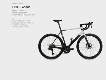 Colnago C68 Ultegra Di2 koersfiets nieuw zwart maat 56 (530), Fietsen en Brommers, Overige merken, 28 inch, Carbon, Nieuw