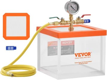 VEVOR Vacuumkamer 7,5L | Retour Deal -54% | Nu scoren!, Doe-het-zelf en Bouw, Verzenden, Gebruikt