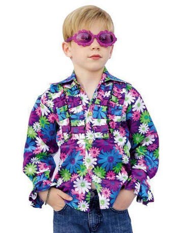 Hemd Disco hippie voor kinderen, Ophalen of Verzenden, Nieuw