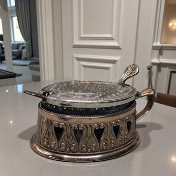 Made in Jtaly : Brevettato - Pot - Verzilverd, Glas