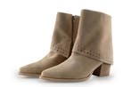 Manfield Cowboy laarzen in maat 37 Beige, Verzenden, Beige, Zo goed als nieuw, Manfield