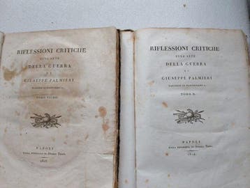 Palmieri Giuseppe (1721-1793) - Riflessioni critiche