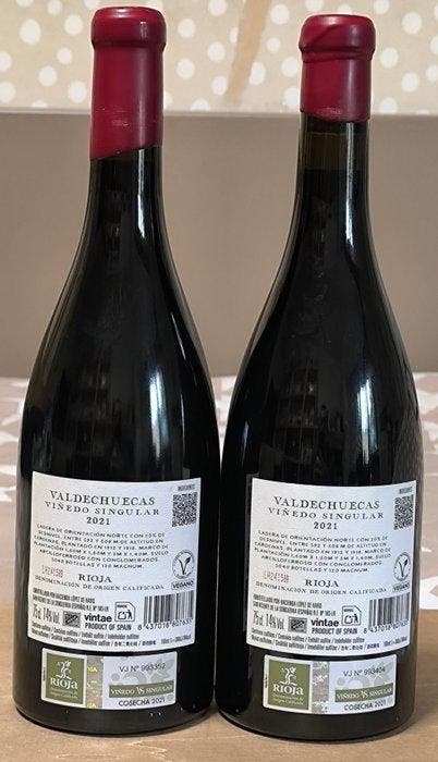 2021 El Pacto, Valdechuecas Viñedo Singular - Rioja DOC - 2, Collections, Vins
