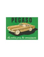 1957 PEGASO Z-103 BROCHURE FRANS, Ophalen of Verzenden