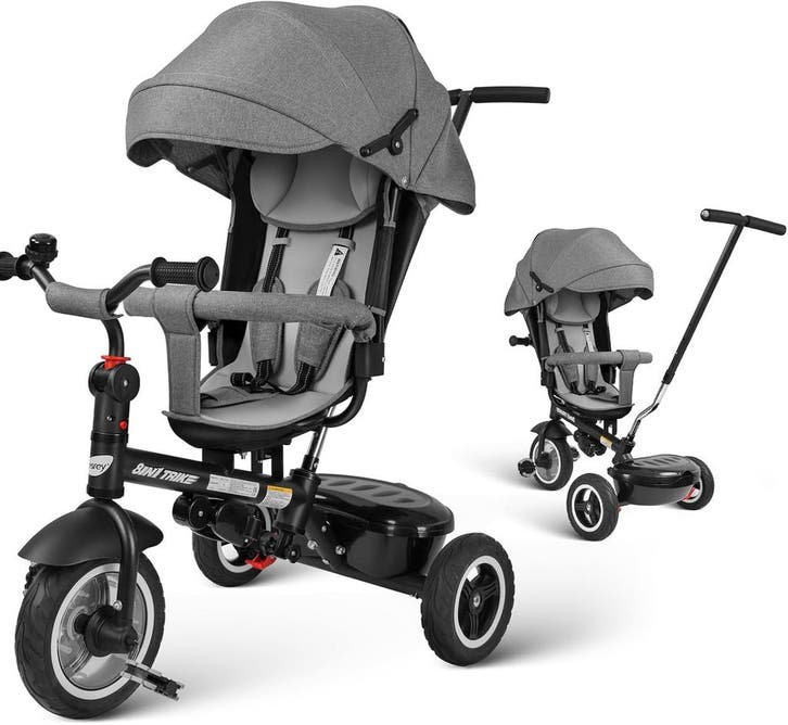 Besrey 7-in-1 driewieler voor kinderen, babydriewieler, buit, Enfants & Bébés, Jouets | Extérieur | Véhicules & Draisiennes, Envoi