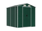 Veiling - VidaXL metalen tuinschuur groen 215x191x198cm, Tuin en Terras, Nieuw